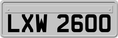 LXW2600