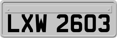LXW2603