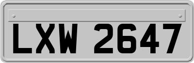 LXW2647
