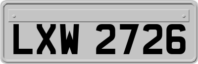 LXW2726