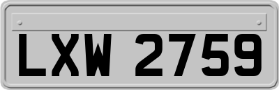 LXW2759