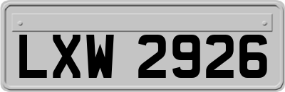 LXW2926