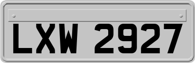 LXW2927