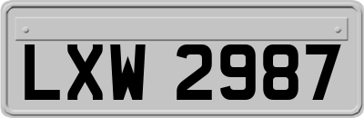 LXW2987