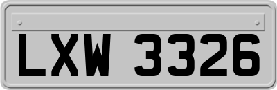 LXW3326