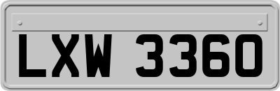 LXW3360