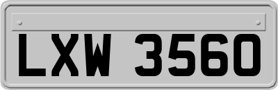 LXW3560