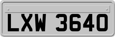 LXW3640