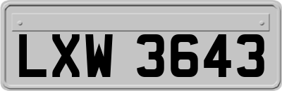LXW3643