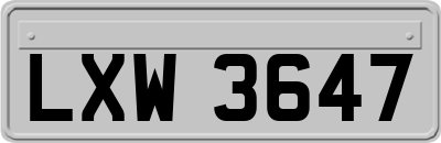 LXW3647