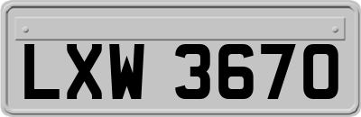 LXW3670