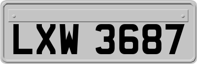 LXW3687