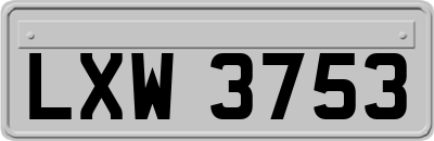 LXW3753