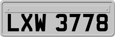 LXW3778