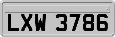 LXW3786