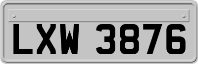 LXW3876