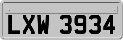 LXW3934