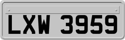 LXW3959