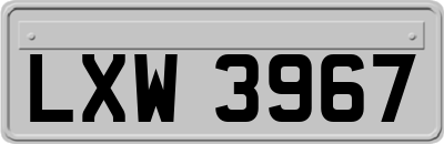 LXW3967