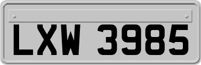 LXW3985