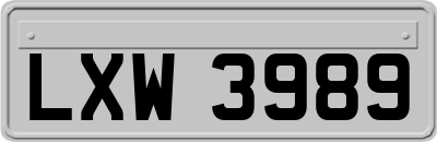 LXW3989