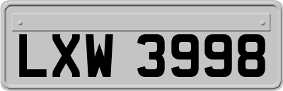 LXW3998