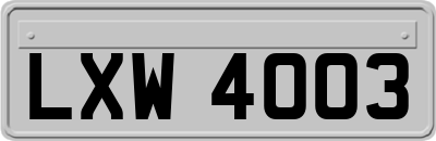 LXW4003