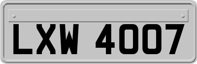 LXW4007