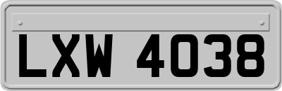 LXW4038