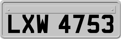 LXW4753