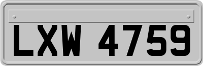 LXW4759