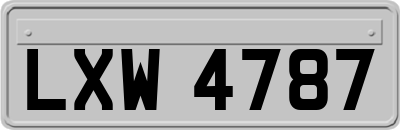 LXW4787