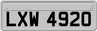 LXW4920