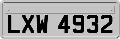 LXW4932