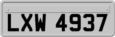 LXW4937