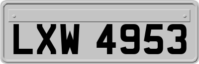 LXW4953