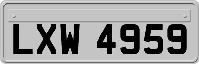 LXW4959