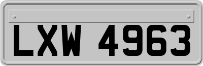 LXW4963