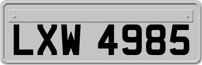 LXW4985