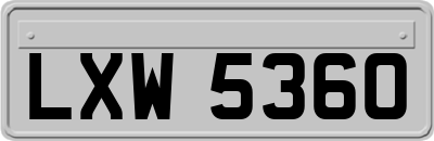 LXW5360