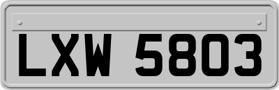 LXW5803