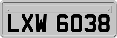 LXW6038