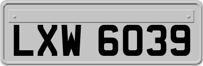 LXW6039