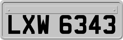 LXW6343