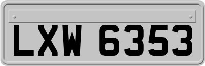 LXW6353