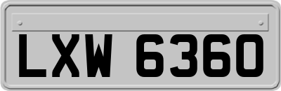 LXW6360