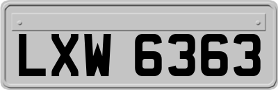 LXW6363