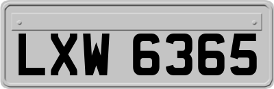 LXW6365