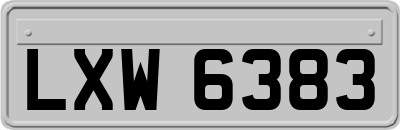 LXW6383