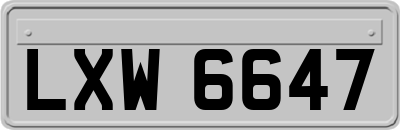 LXW6647